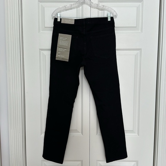 NEW EVERLANE The Slim 4-Way Stretch Organic Jean | Uniform in Black Size 30 x 28 - Picture 6 of 8